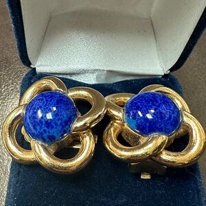Vintage Christian Dior Clip-On Earrings